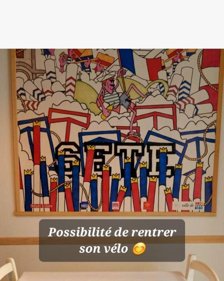 Bel Appartement Centre Ville Sète Extérieur photo